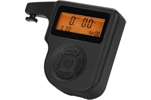 BOOSTEADY Jauge de Traction Numérique Professionnelle avec Incréments de 28,3g pour Lecture Précise de 0 à 5,4kg, Jauge de Force Numérique Portable avec Écran LCD