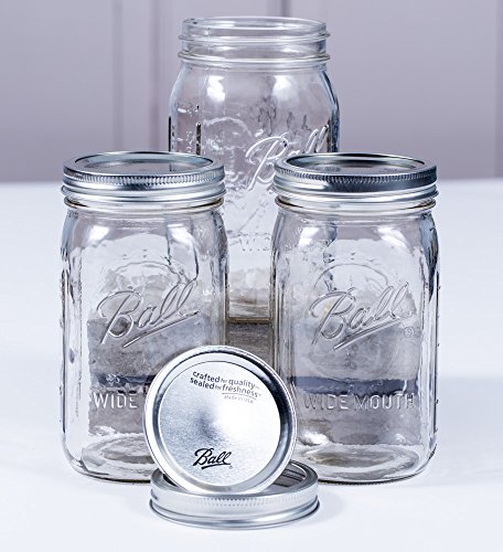 Ball Mason Jar 32oz Wide Mouth 3er/Set