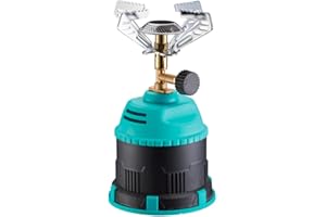 ‎GAZCAMP Gazcamp Campingkocher 1,2 kW für Stechgaskartuschen Gaskocher Kartuschenkocher Kochen Camping Outdoor