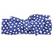 Imported Kids Baby Girls Bow Headband Hair Band Headwear Royalblue Dot RS.240.00