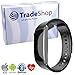 Produktbild Trade-Shop Touchscreen Smartwatch Fitness Bracelet Bluetooth Sport Armband Uhr Pulsmesser Schrittzähler Kalorienverbrauch Schlafanalyse Aktivitätstracker IP67 Geschützt für Android iPhone iOS mit App