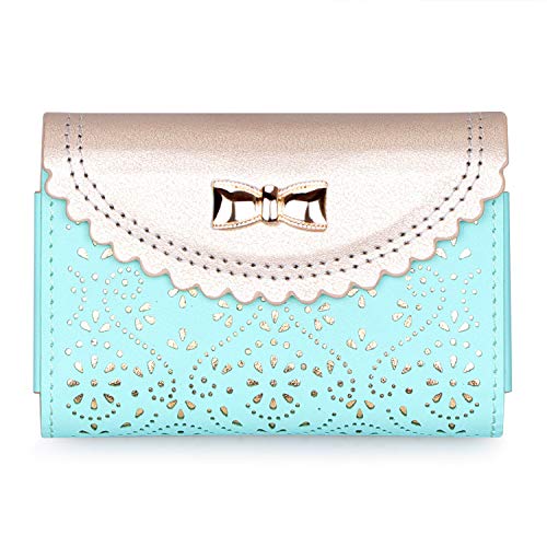 Inconnu Porta-Biglietti da Visita Verde Menta