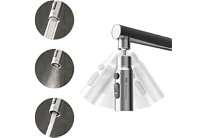 WaterScience Tap Extender for Kitchen Sink - Compact | Upto 70% Water Saving | 360 Degree Rotation