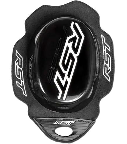 RST Ginocchiere TPU Per Motociclismo - Slider Da Pista Racing Con Linguetta In Gomma, Unisex
