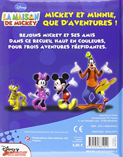 La maison de Mickey : Mickey et Minnie, que d'aventures !