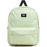 VANS Old Skool Check Shadow Lime Backpack Green And White - Iconic, Spacious and Durable Design