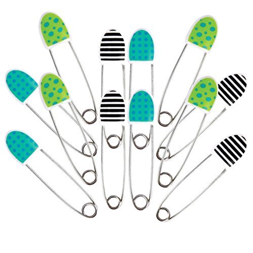 Deco Diaper Pins 12-Pack