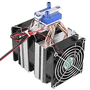 Thermoelectric Cooler Peltier, DC 12V Semiconductor Refrigeration Cooling System Water Chiller Cooler DIY Refrigerator Heat Dissipation for Fish Tank(120W for 30L)