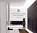 Price comparison product image Chanel "A Girl Should Be Two Things, Classy and Fabulous" Vinyl Wall Art Sticker Decal Mural Transfer Stencil (Black)
