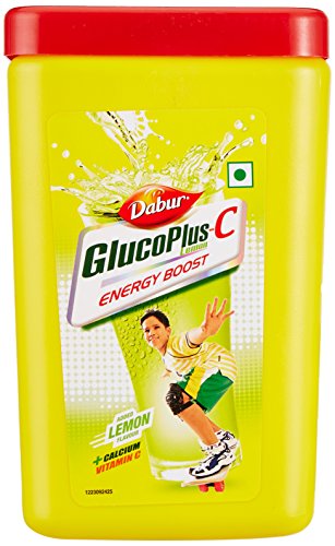 Dabur Gluco Plus C Energy Boost Lemon – 400 g Jar