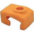 Prusa Mini/Mini+ Heat Block Orange Silicone Sock X by levendig | dsgn - Insulate & Protect Your 3D Printer Hot End Nozzle