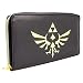 Produktbild Nintendo Legend of Zelda Gold-Emblem Schwarz Portemonnaie Geldbörse