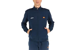 Ellesse Męska bluza z zamkiem błyskawicznym z mikrologo
