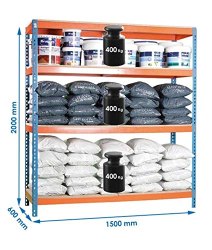 Simonrack ecoforte 1806-4 - Kit plywood azul naranja madera