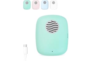 ELMWAY STB-021 UV Toothbrush Sanitizer Case by ELMWAY – Compact UVC Sterilizer with Fan, USB Rechargeable Travel Toothbrush Cover for Daily Manual & Electric Toothbrushes – Green or Blue (Random)