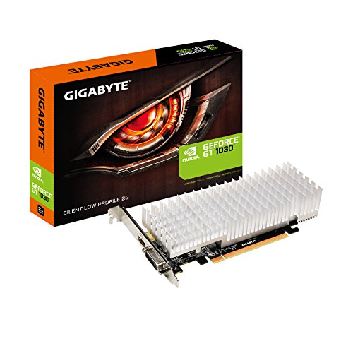 Gigabyte GV-N1030SL-2GL 2GB GDDR5 - Tarjeta gr  fica  NVIDIA  GeForce GT 1030  4096 x 2160 Pixeles  1257 MHz  1506 MHz  2 GB 