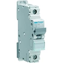 Disjoncteur Eur'Ohm 16A 1P+N Courbe D à Vis - Protection Circuits électriques Domestiques Et Industriels