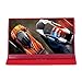 Produktbild Leslaur T-Bao tragbarer Gaming-Monitor-Erweiterungsbildschirm 1920 x 1080 HD IPS 15,6-Zoll-LED-Monitor mit Ledertasche für Nintendo Switch PS4 Pro/Xbox One/Xbox One X/PC-Laptop (rot)