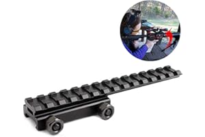 HOUSON Picatinny-Schiene Adapter, Picatinny Schiene Adapter 20 mm auf 20 mm Tactical Scope Extend Mount Adapter G0032-B