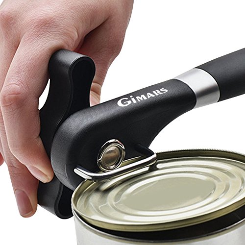 Universal Dosenöffner Flaschenöffner Multi Öffner Set, GIMARS Sicherheitsdosenöffner mit Deckelöffner / Glasöffner, ergonomisches rutschfestes Design, schneidet ohne scharfe Kanten - 3