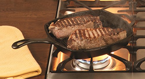 Lodge Quadratische Grillpfanne, 26 cm - 3