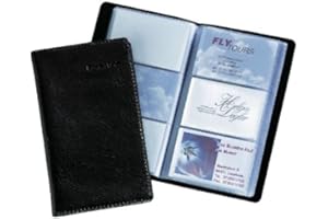 ‎SIGEL SIGEL VZ171 Visitenkarten-Mappe für 120 Karten, schwarz