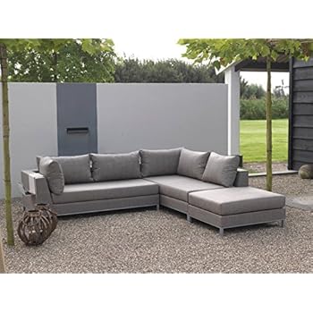 Outliv Odense Loungeecke 3teilig Akaziepolster Lounge