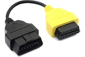 Alchiauto multi Scan OBD2 ECU Yellow a3 Adapter Diagnostic Cable Fit For Fi-at ECUScan Multi Scan