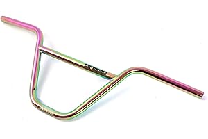 KHEBIKES KHE MVP BMX - Manubrio CrMo 9", tubi multipli butted 22,2 mm, morsetto OIL SLICK