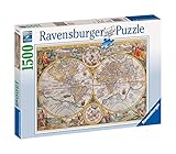 Ravensburger 16381 - Historische Weltkarte - 1500 Teile Puzzle - 