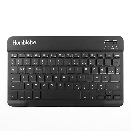 360° drehbare Schutzhülle + Bluetooth Tastatur für 10.1″ Samsung Galaxy Tab A SCHWARZ [SM-T580, SM-T585][Tasche, Cover, Case, Etui, Schutz, Hülle, Tablet] - 3