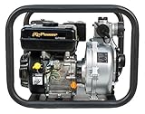 Estructura ligera y compacta ITCPower GPH50 Motobomba de Gasolina, 4780 W