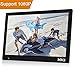 Produktbild MRQ 14.1" Digitaler Bilderrahmen, 1280x800 HD Bildschirm, unterstützt 1080P, Bewegungssensor Funktion, unterstützt USB SD und Multi-Format, Video Musik Foto E-Book Wiedergabe, Uhr Kalender Alarm