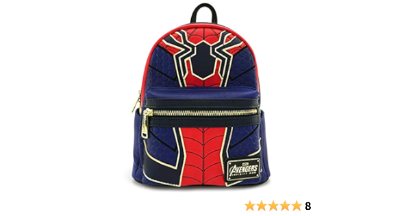 iron spider backpack loungefly