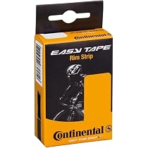 Continental Easy Tape Felgenband – 8 Bar, 2er-Set, Schwarz (20-559), Gewebeverstärkt Für Hohen Druck