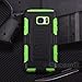 Produktbild Cocomii Robot Armor Galaxy S7 Hülle [Strapazierfähig] Erstklassig Gürtelclip Ständer Stoßfest Gehäuse [Militärisch Verteidiger] Ganzkörper Case Schutzhülle for Samsung Galaxy S7 (R.Green)