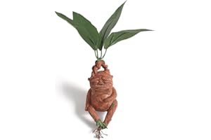 Qxiao Mandrake Herbe Ornements en résine Décoration de la maison Jardin Patio Ornements Figurine Amusante Artisanat pour Salon Chambre Décoration