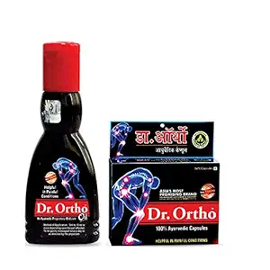 Dr Ortho Combo of Pain Relief Oil 60ml and Capsules 30