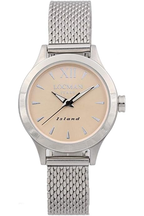 Orologio Donna Island Acciaio Cipria Locman