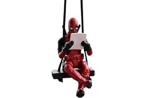 DAENGGEGE Autozubehör zum Aufhängen,Auto Deko,Anime Auto Rückspiegel Anhänger, Verstellbares Schlüsselband, Lustige Personalisierte Auto Innenraum Dekoration, Nette Anime Anhänger für Auto Rückspiegel Deko