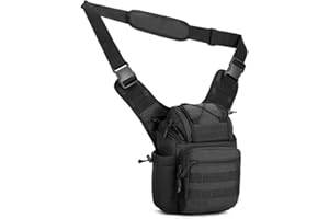 BAIGIO Bolso de Hombro Táctica Mochila Militar con Bandolera Bolsos de Mensajero Grande para Cámara Reflex Mochila Fotográfica Hombre