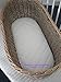 Mother Nurture 74x28x4cm Quilted Foam Moses Basket or Pram Mattress Rounded Both Ends