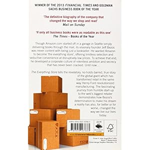 The Everything Store: Jeff Bezos and the Age of Amazon