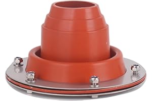 AMAGOGO Stufa a Tenda Calda in Silicone Stufa a di Protezione Ignifugo Accessori per Tubi di Sfiato