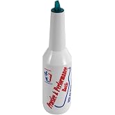 Gaqnzjx Flair Bartender Training Bottle Bartending Practice Bar Pub Bottle Wine, Plastic Shaker White