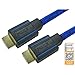 Produktbild 1.8M Premium-Zertifiziertes HS/E HDMI Kabel / 2.0b Spezifizierungsfähige Funktionen / 4K Ultra HD Bereit mit Ethernet / iCHOOSE / Blau/Schwarz