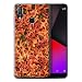Produktbild eSwish Gel TPU Hülle/Case für Vodafone Smart X9 / Weißdorn/Rot Muster/Herbstblätter Kollektion