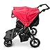 Out n About Little Nipper Double Stroller Poppy Red