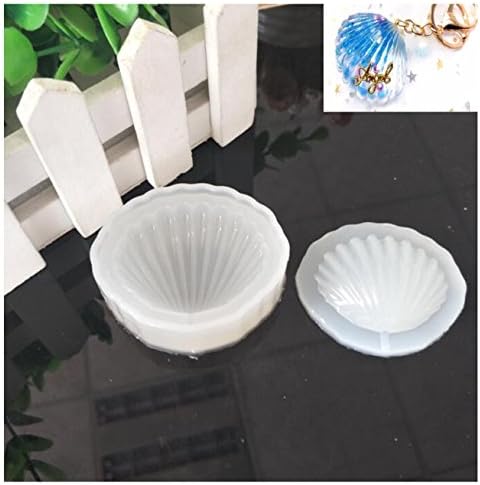 Sea Shell DIY Mobile Phone/Key Charm Mold Beading Casting Mould DIY Handmade Silicone Mould Clear Mould For Resin Crystal Lovely Gift