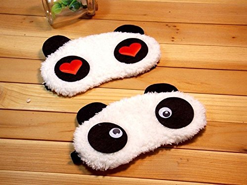 Set 0f 2 Super Soft & Comfortable For Proper Sleep Dreamy Eyes + Heart Panda Sleeping Eye Mask RS.385 (52.00% Off) - Amazon